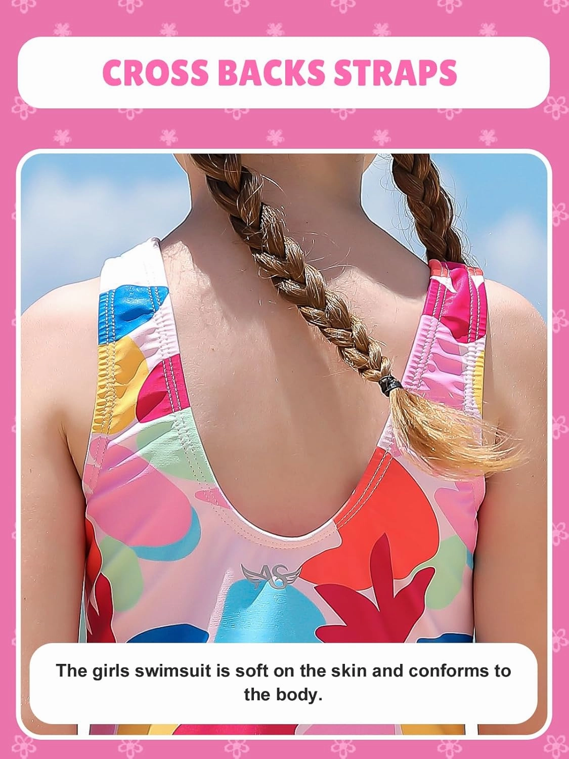 Girls One Piece Swimsuits Toddler Bathing Suit Little Kids Cute Swimwear Quick Dry Striped Ruffle Floral Size 2-10T