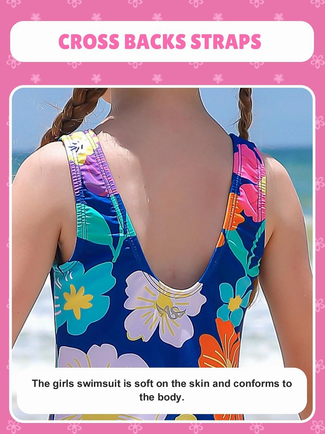 Girls One Piece Swimsuits Toddler Bathing Suit Little Kids Cute Swimwear Quick Dry Striped Ruffle Floral Size 2-10T