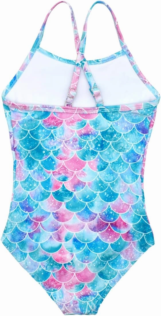 Girls One Pieces Swimsuit Cute Swimwear Bathing Suits 2-12 Years