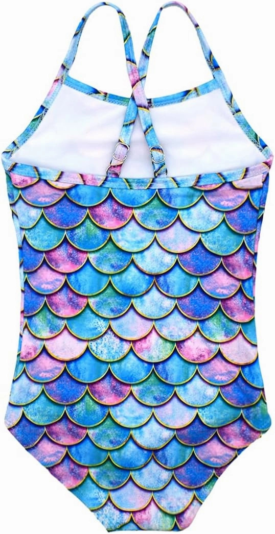 Girls One Pieces Swimsuit Cute Swimwear Bathing Suits 2-12 Years