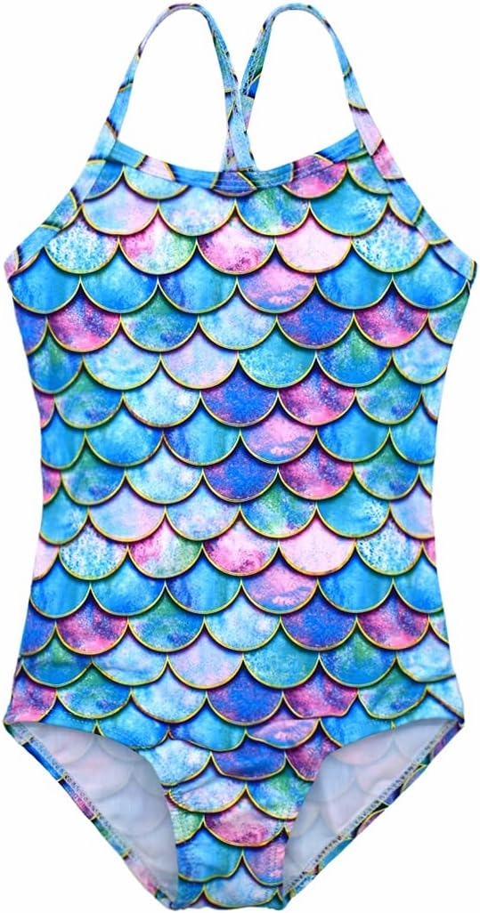 Girls One Pieces Swimsuit Cute Swimwear Bathing Suits 2-12 Years