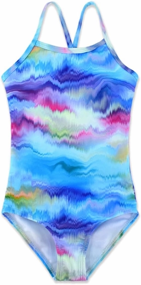 Girls One Pieces Swimsuit Cute Swimwear Bathing Suits 2-12 Years