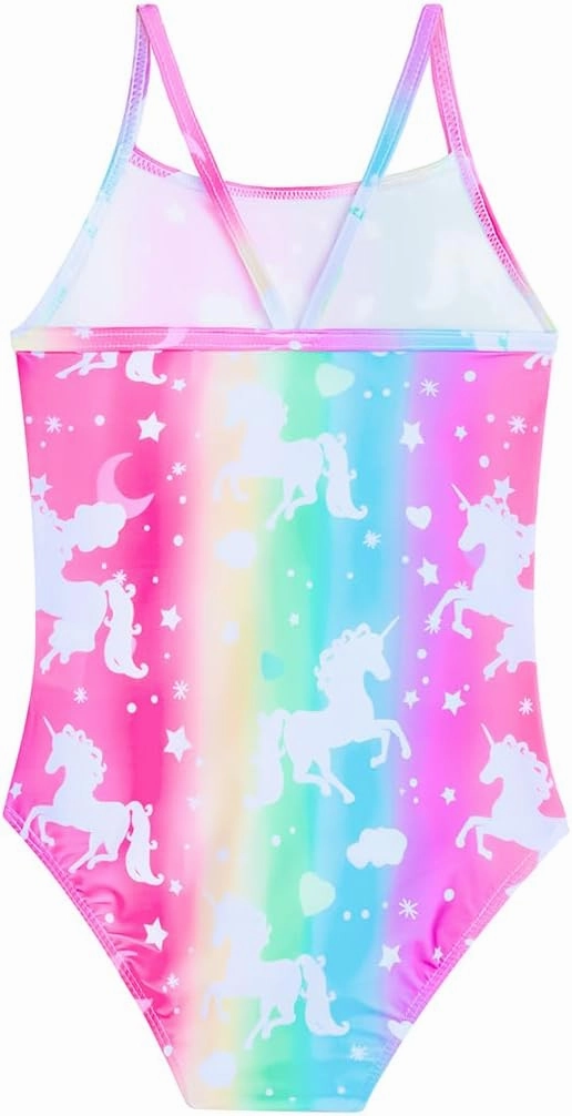 Girls Swimsuit One Piece Bathing Suit Kids' Swimwear Quick Dry Summer Beach