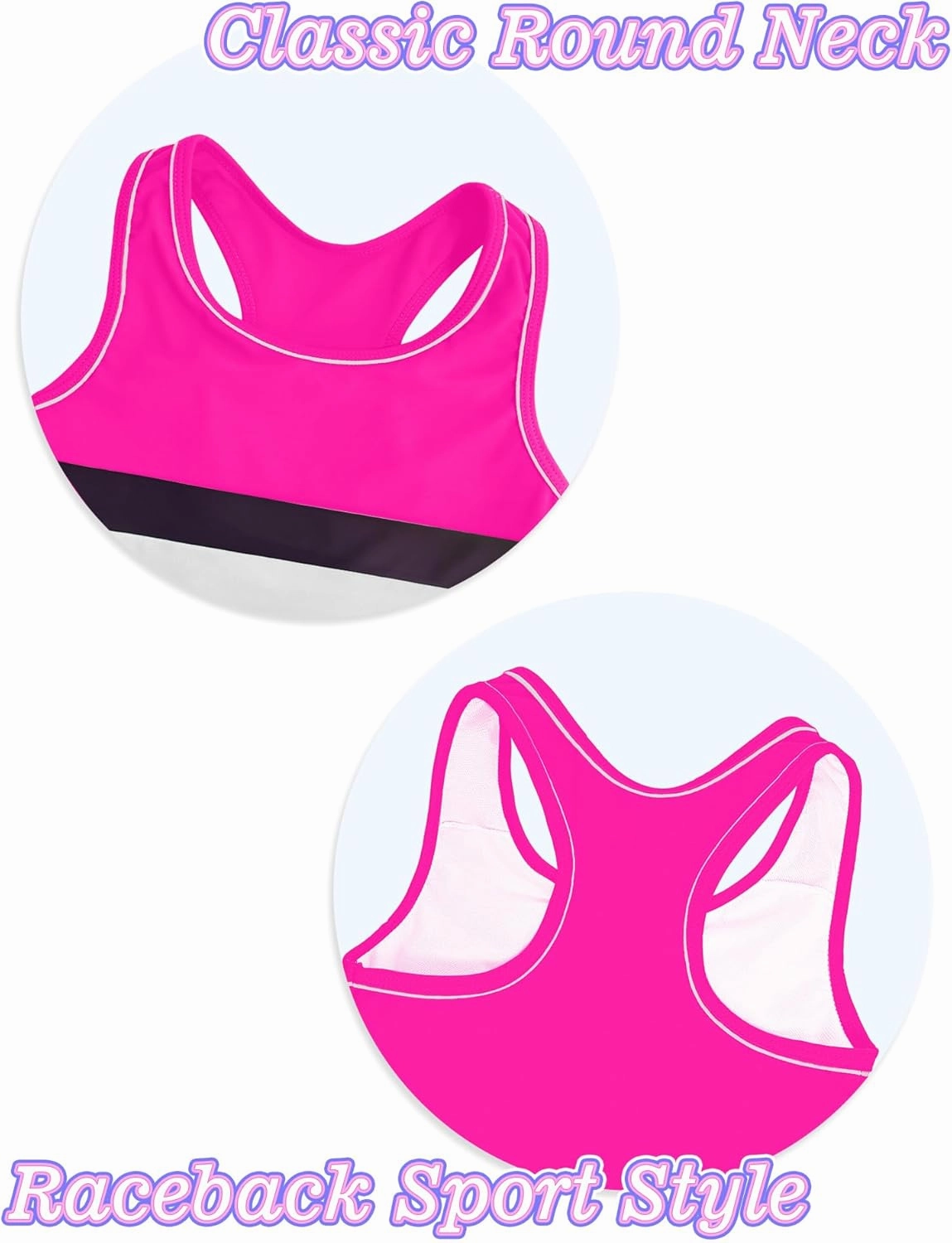 Girls Swimsuits 2 Piece Summer Boyshort Bathing Suit Rash Guard Swimwear for Kids Child Beach with Sun Protection