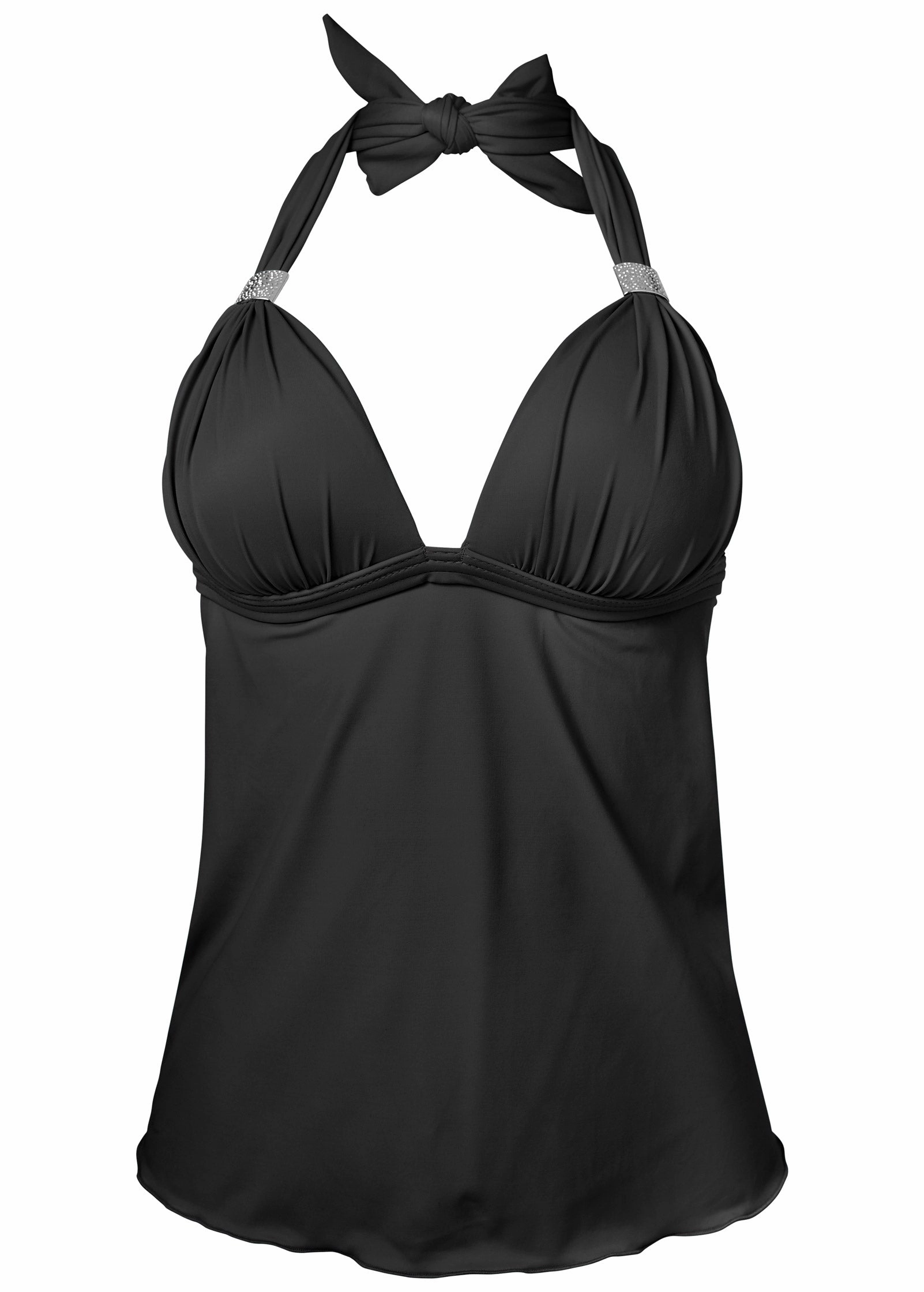 Goddess Push-Up Tankini - Black Beauty