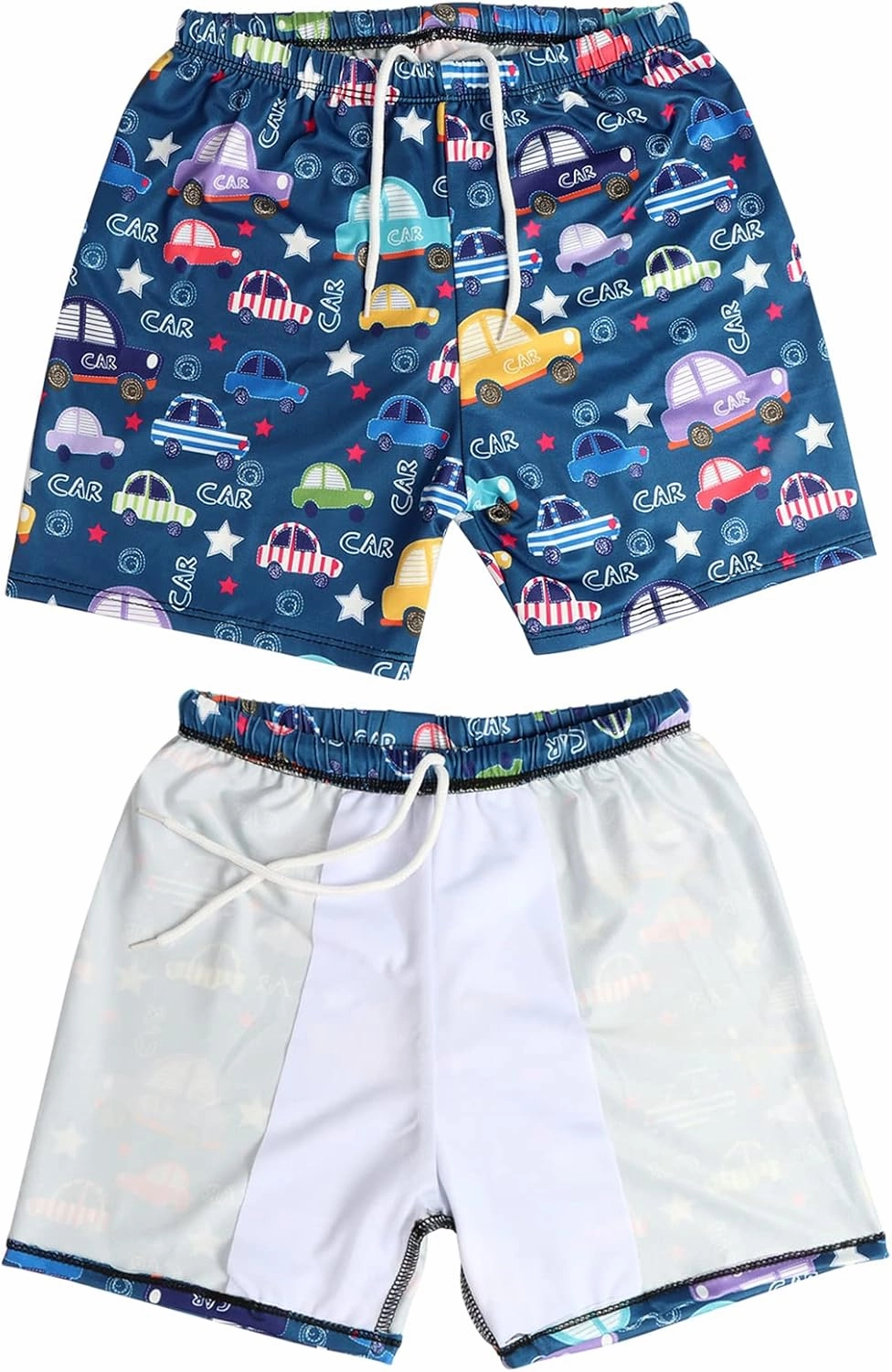 GOODKIDS Boys Swim Trunks Toddler Swim Board Shorts Quick Dry Beach Swimwear Trunks Shorts Bathing Bottom for Boy 2-8 Years