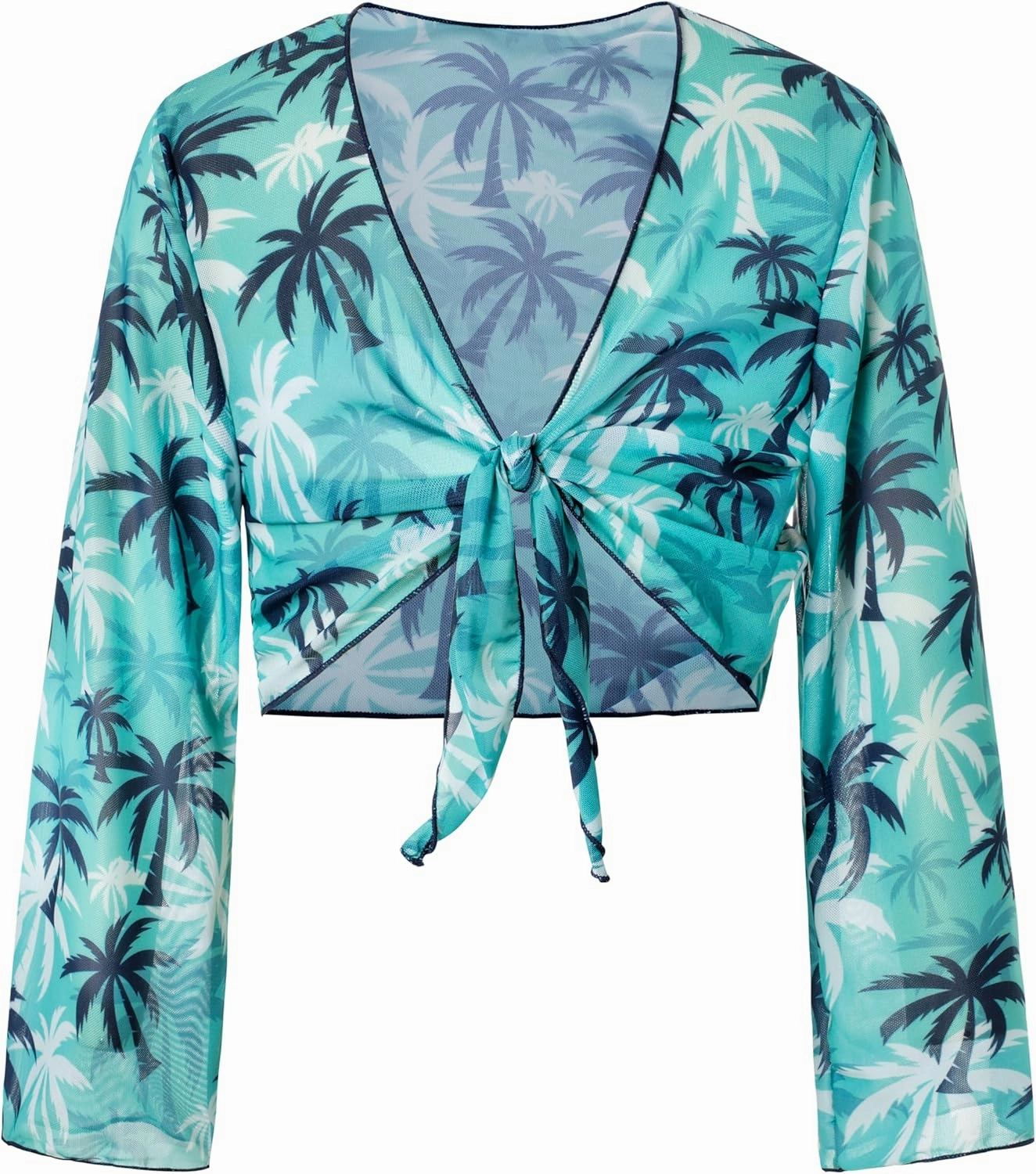 GRACE KARIN Teen Girls Bathing Suits Kids 4 Piece Long Sleeve Swimsuit Kimono Up Pants Bikini Tankini Set Swimwear