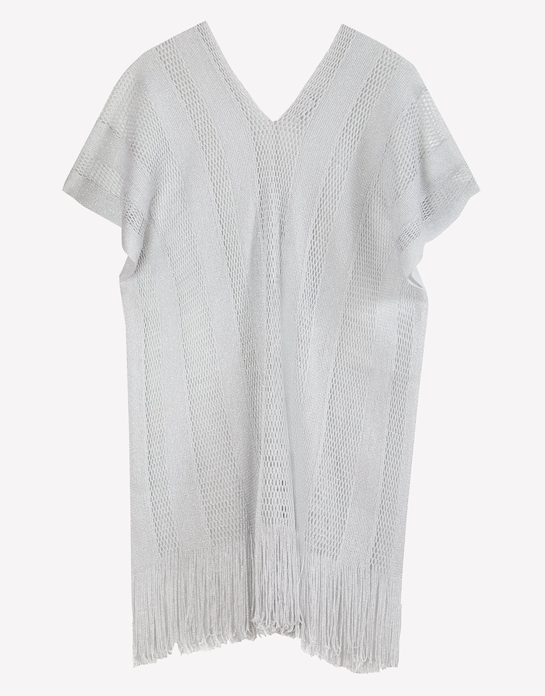 Guayana Metallic Tunic - Silver