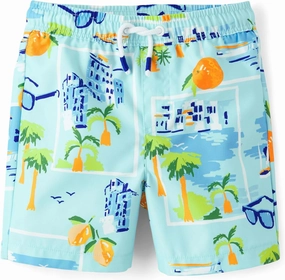 Gymboree Boys' and Toddler Swim Trunks