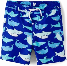 Gymboree Boys' and Toddler Swim Trunks
