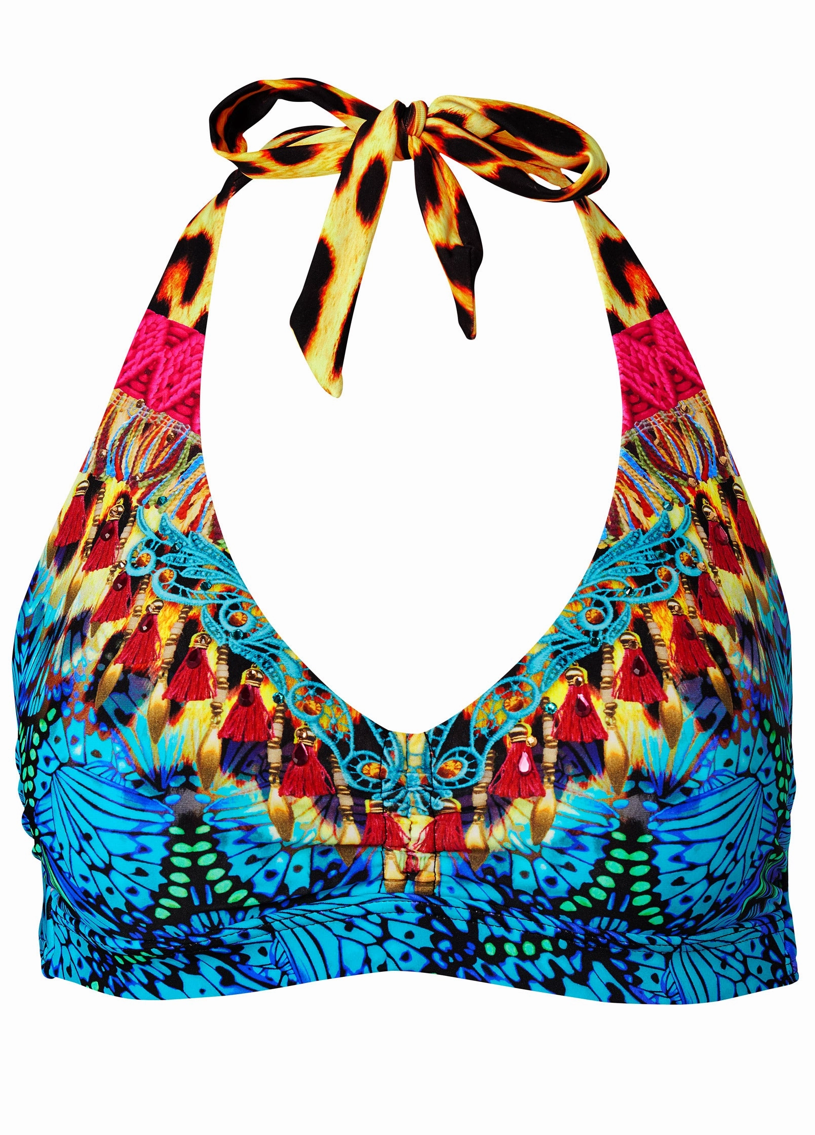 Heavenly Halter Top - Jungle Party