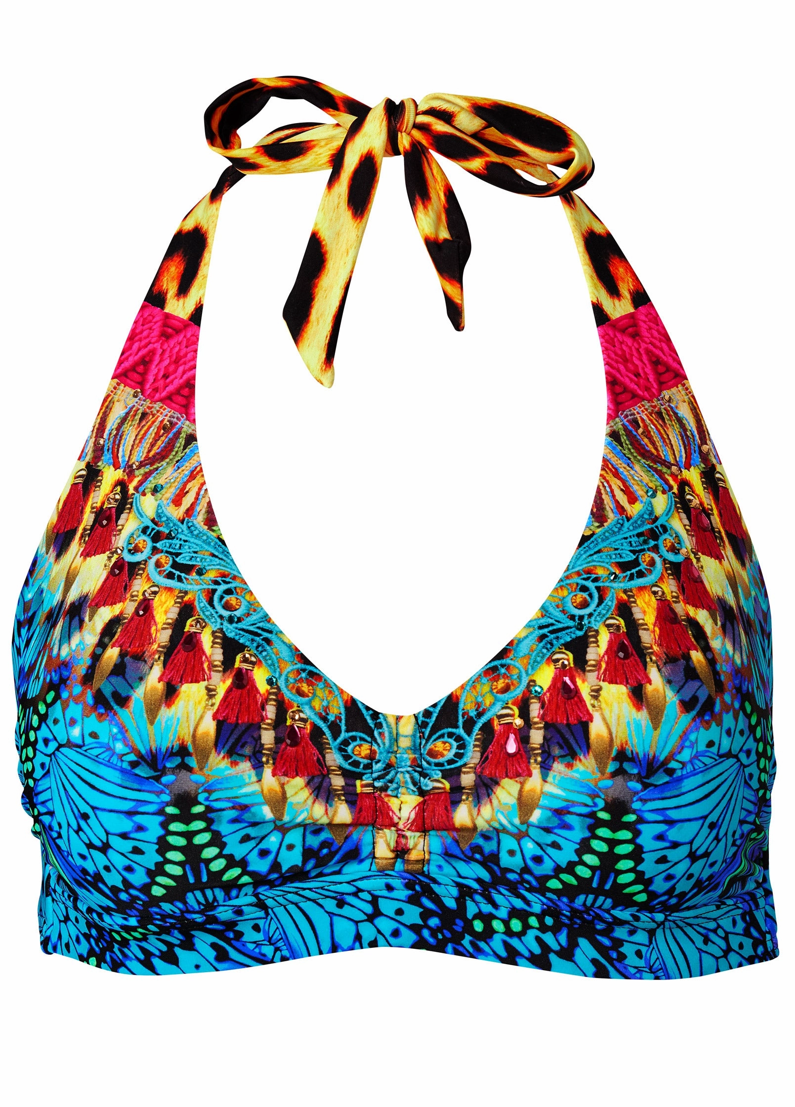Heavenly Halter Top - Jungle Party
