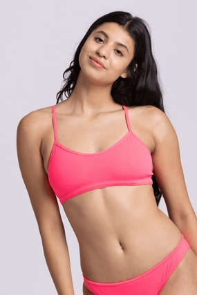 Heidi Bikini Top - Hot Pink