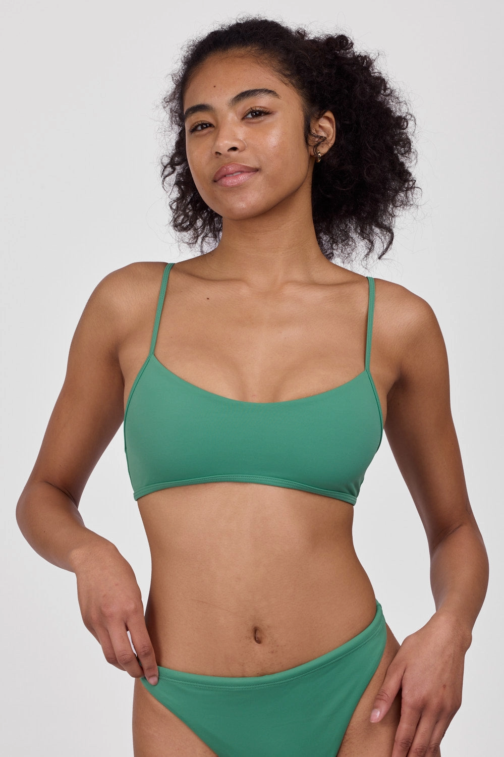 Hikari Bikini Top - Kale