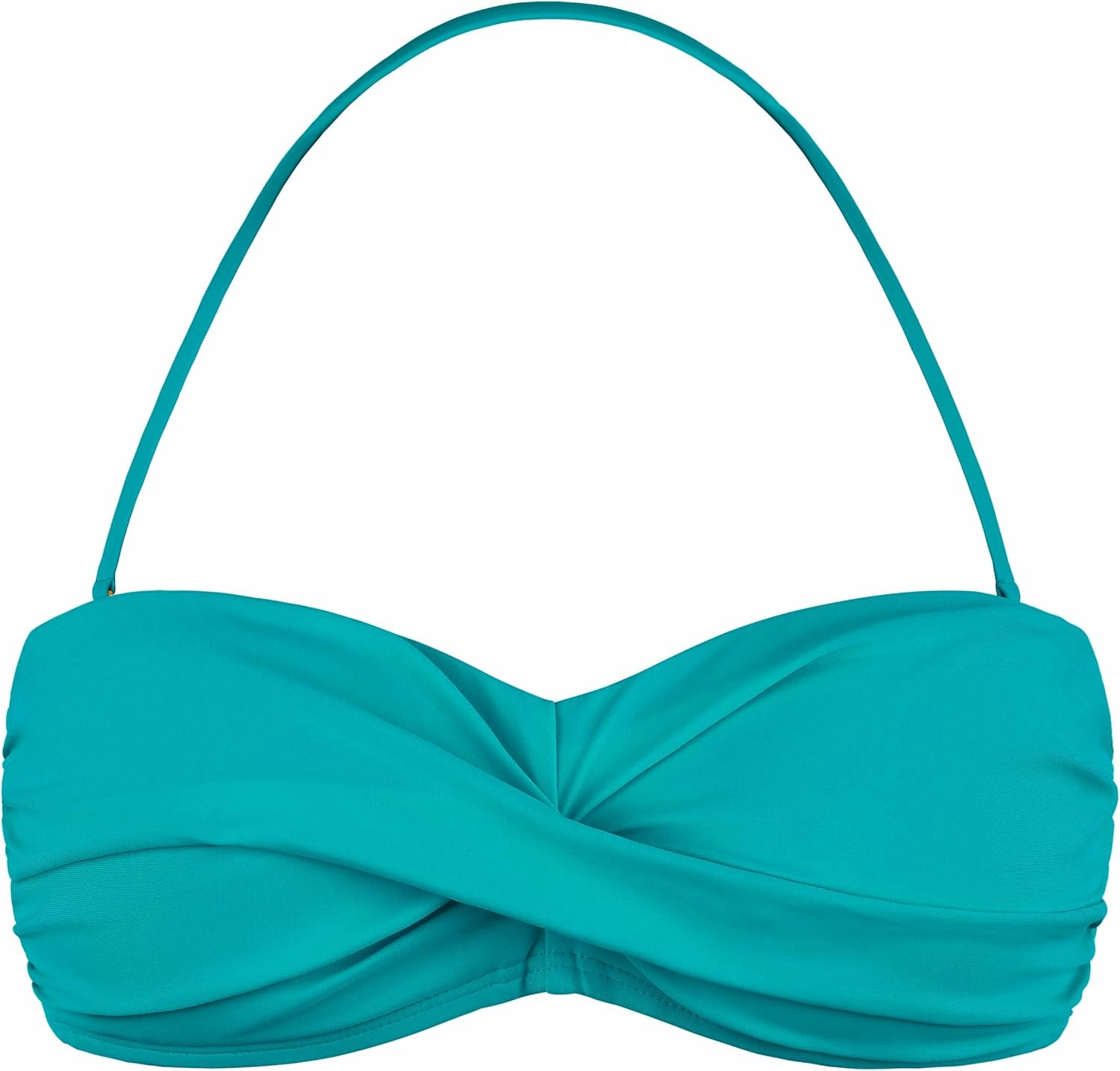 Hilor Women's Strapless Bandeau Bikini Top Halter Swimsuits Twist Push Up Bathing Suits Swim Tops