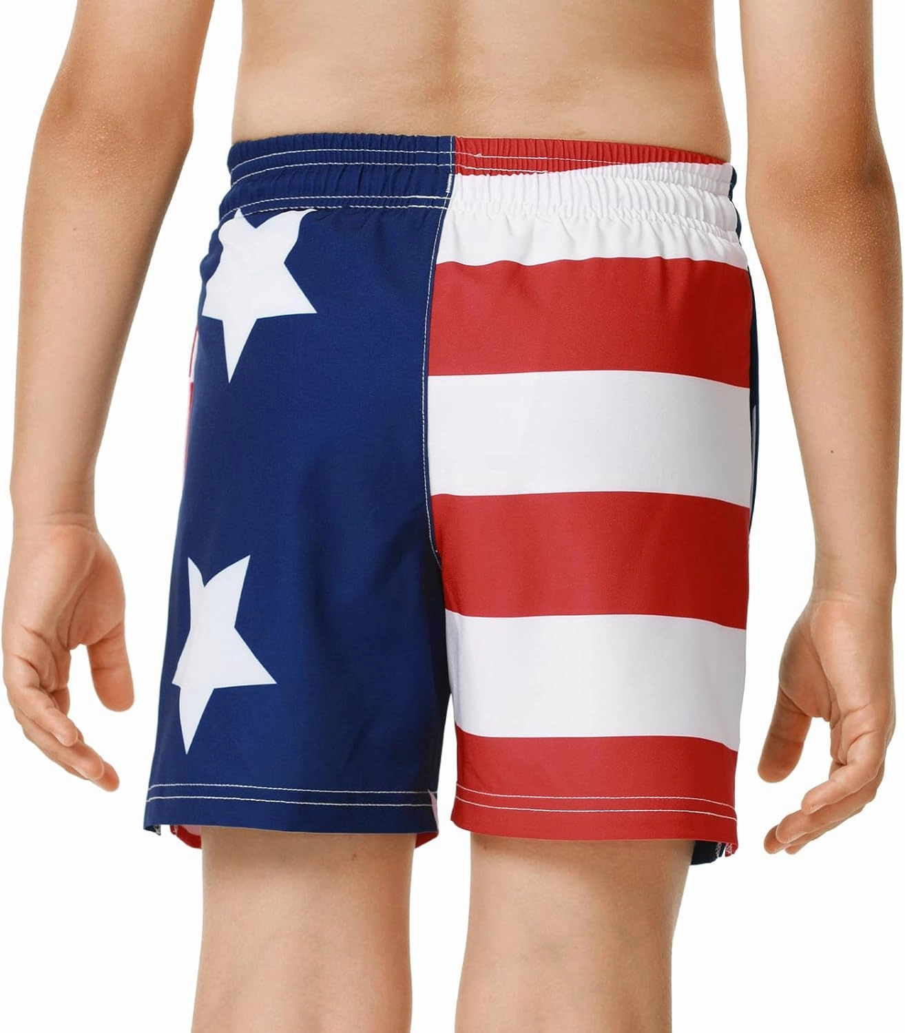 HODOSPORTS Boys Swim Trunks with Compression Liner Swimwear Bathing Suits Swim Shorts with Pockets