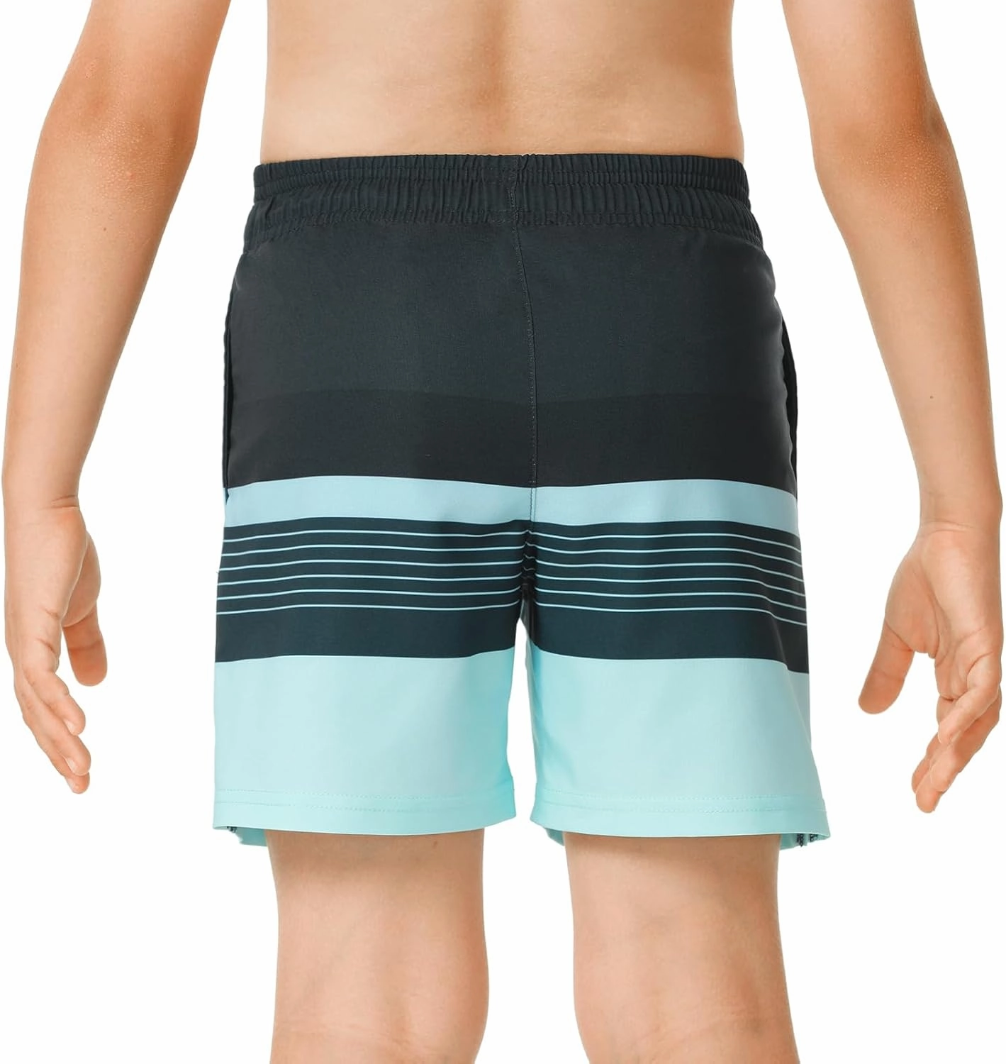 HODOSPORTS Boys Swim Trunks with Compression Liner Swimwear Bathing Suits Swim Shorts with Pockets