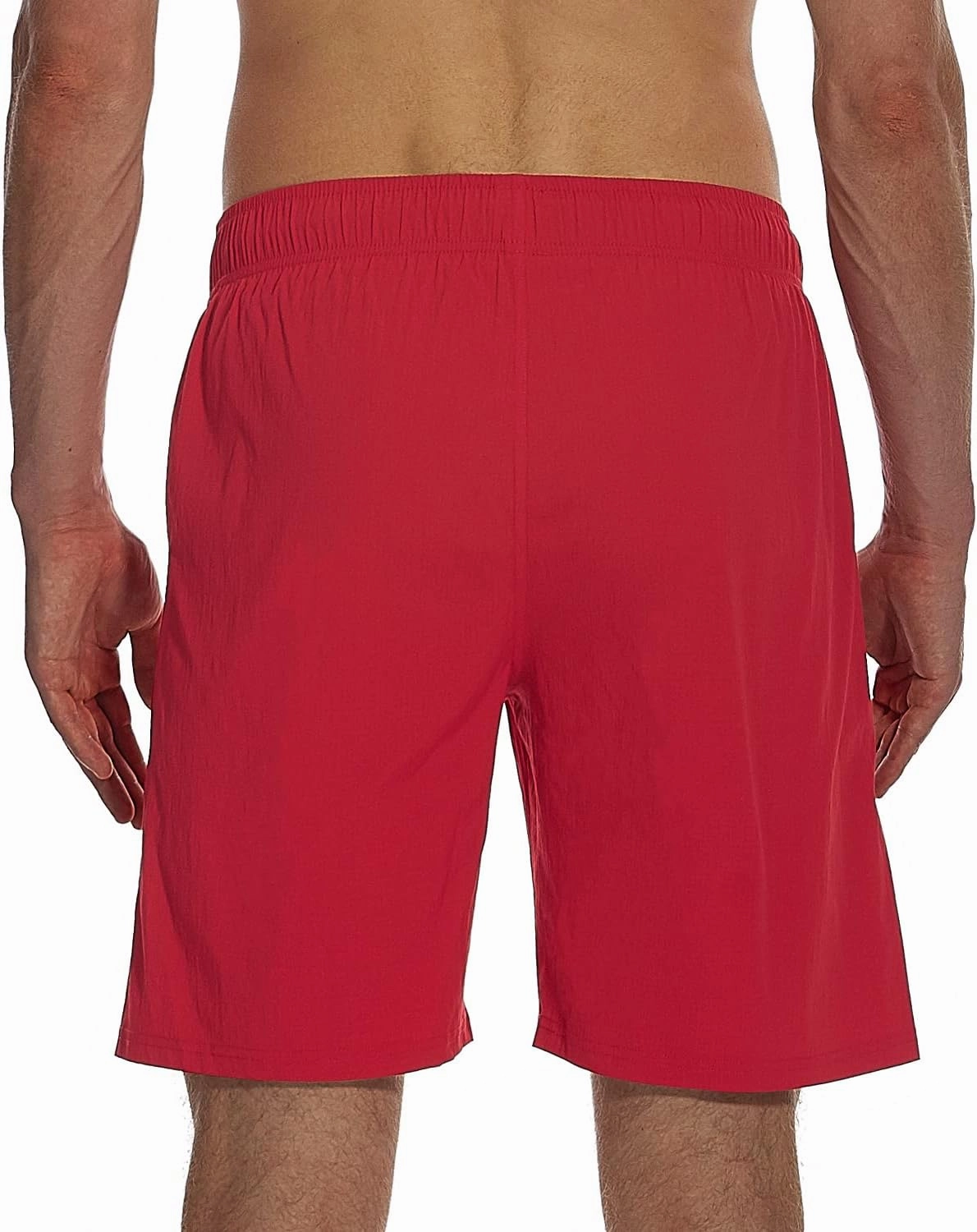 HODOSPORTS Mens No Liner Swim Trunks Quick-Dry with Zipper Pockets