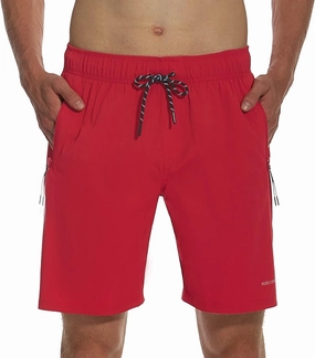 HODOSPORTS Mens No Liner Swim Trunks Quick-Dry with Zipper Pockets