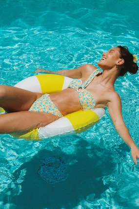 Horizon Bandeau Bikini Top