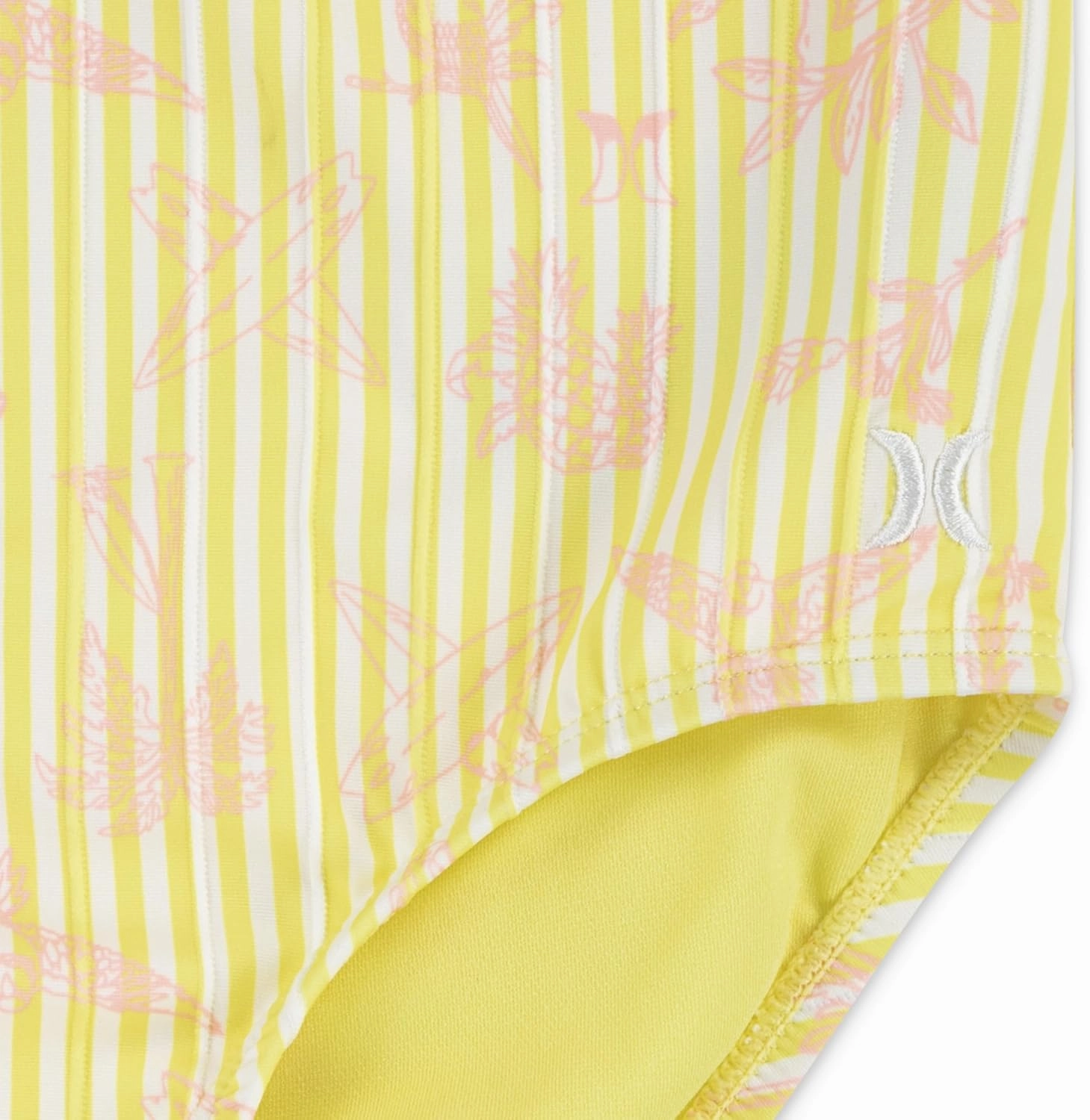 Hurley Girls' 1-Piece Cut Out Swim Suit