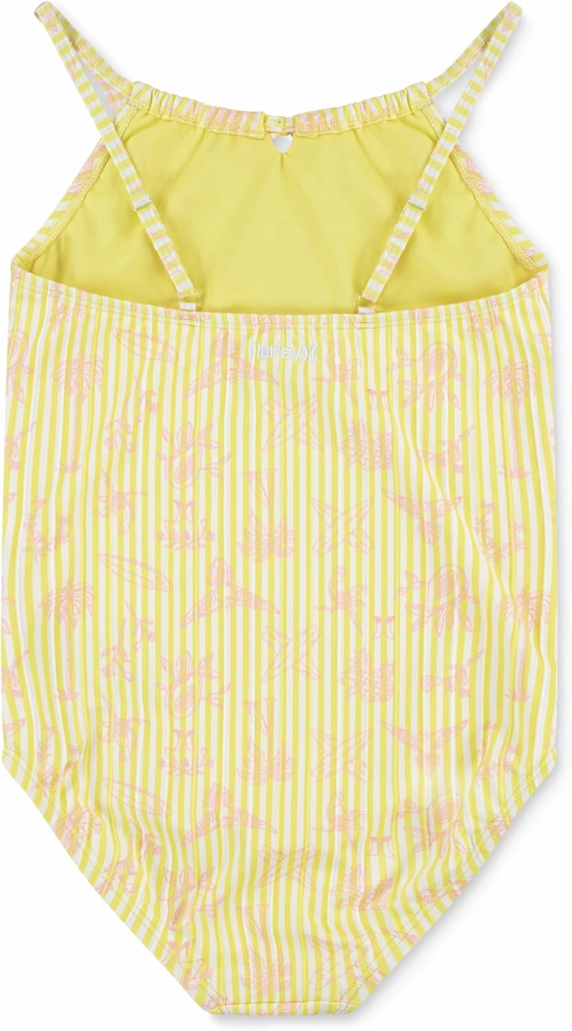 Hurley Girls' 1-Piece Cut Out Swim Suit
