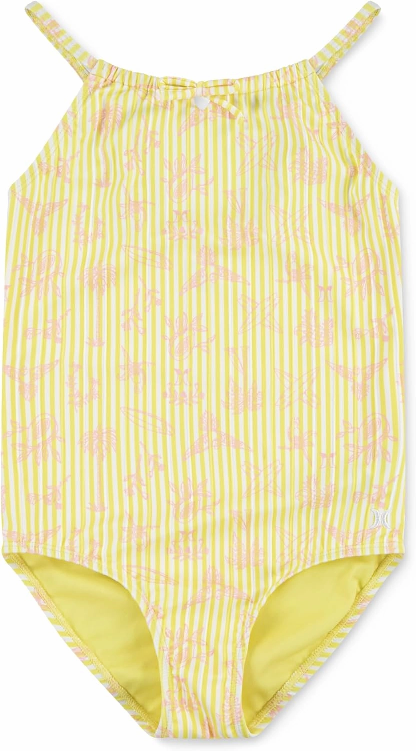 Hurley Girls' 1-Piece Cut Out Swim Suit