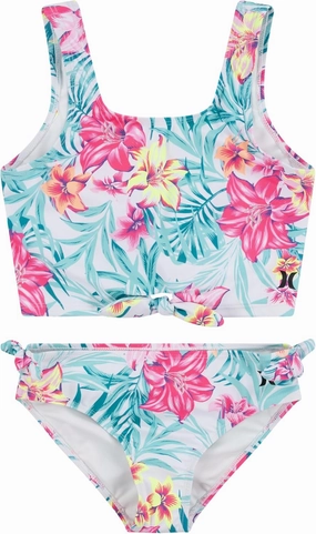 Hurley Girls' 2-Piece Tankini Swim Suit