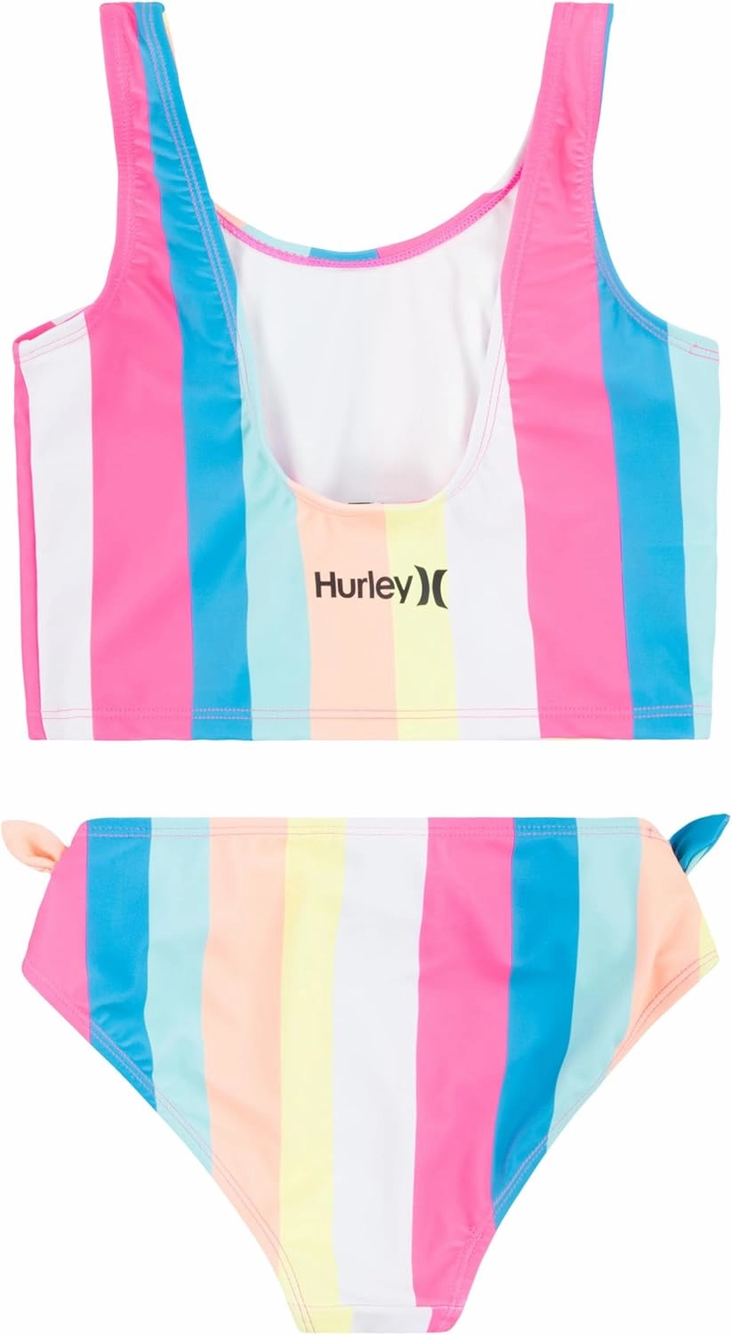 Hurley Girls' 2-Piece Tankini Swim Suit