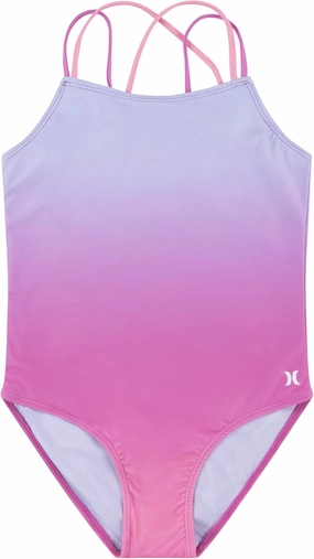 Hurley Girls One Piece Swimsuit