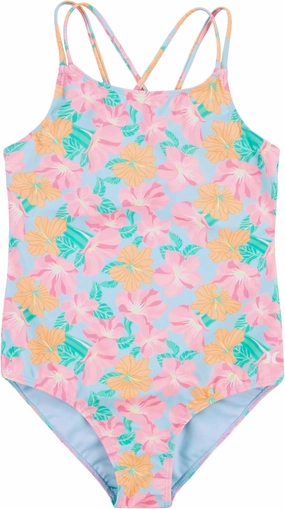 Hurley Girls One Piece Swimsuit