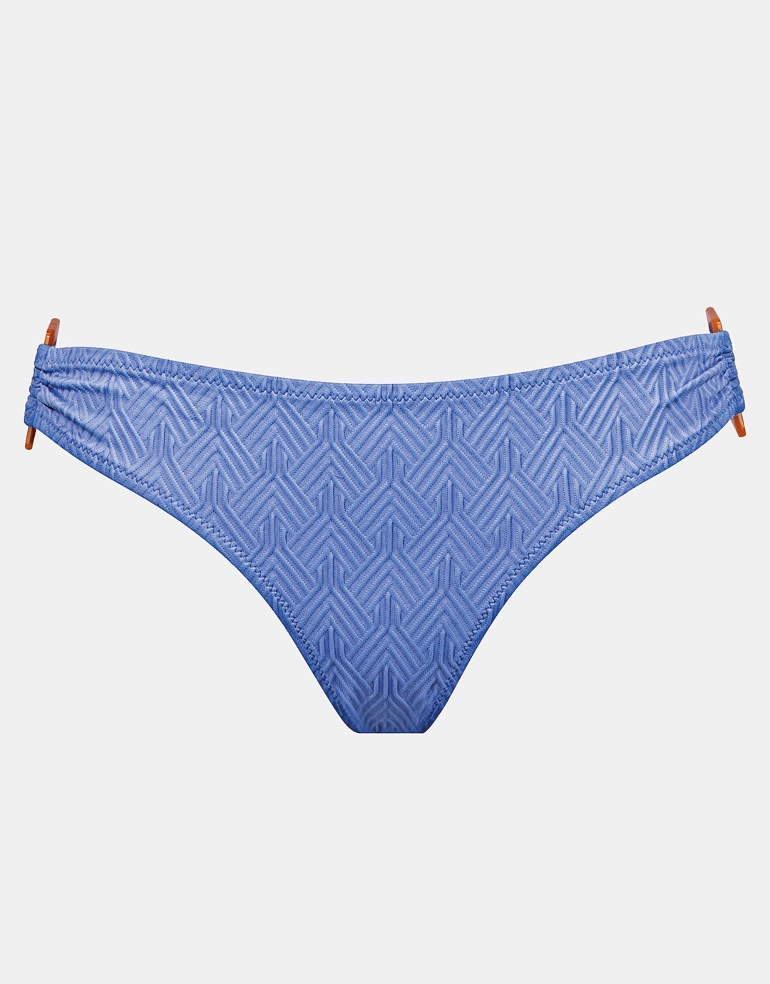 Island Nostalgia Ring Side Hipster Bikini Pant - Cornflower