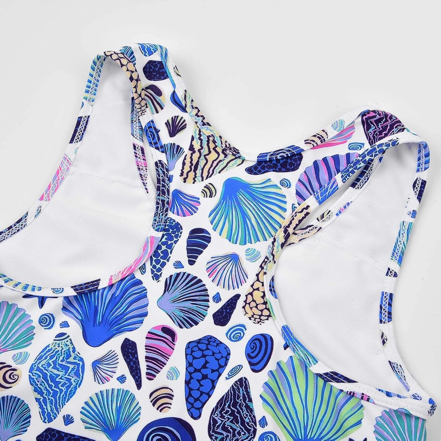 JerrisApparel Little Girls' Summer Two Piece Boyshort Tankini Kids Swimsuit