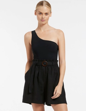Jetset High Waist Short - Black