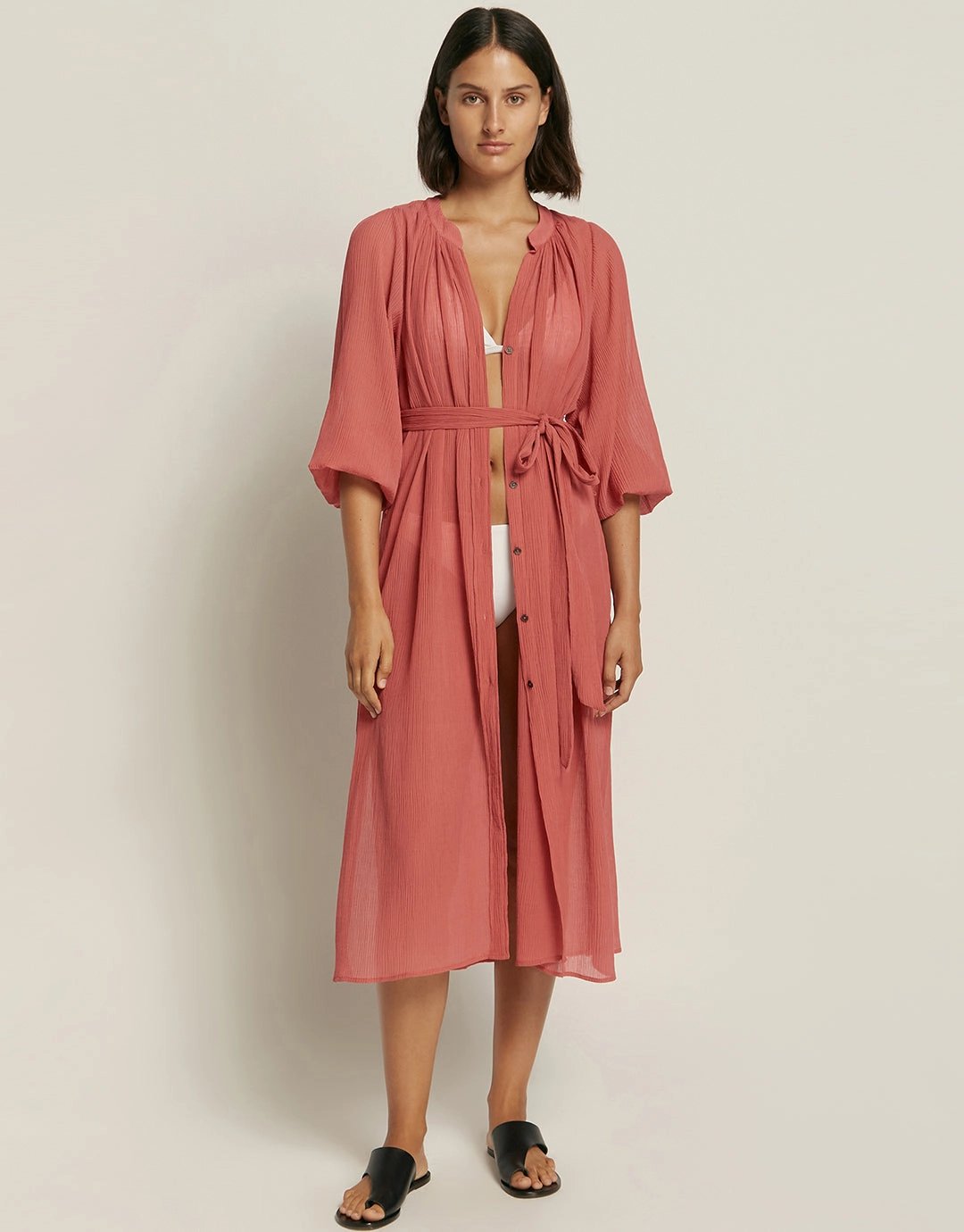 Jetset Maxi Shirt Dress - Sienna