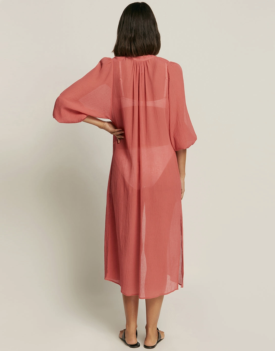 Jetset Maxi Shirt Dress - Sienna