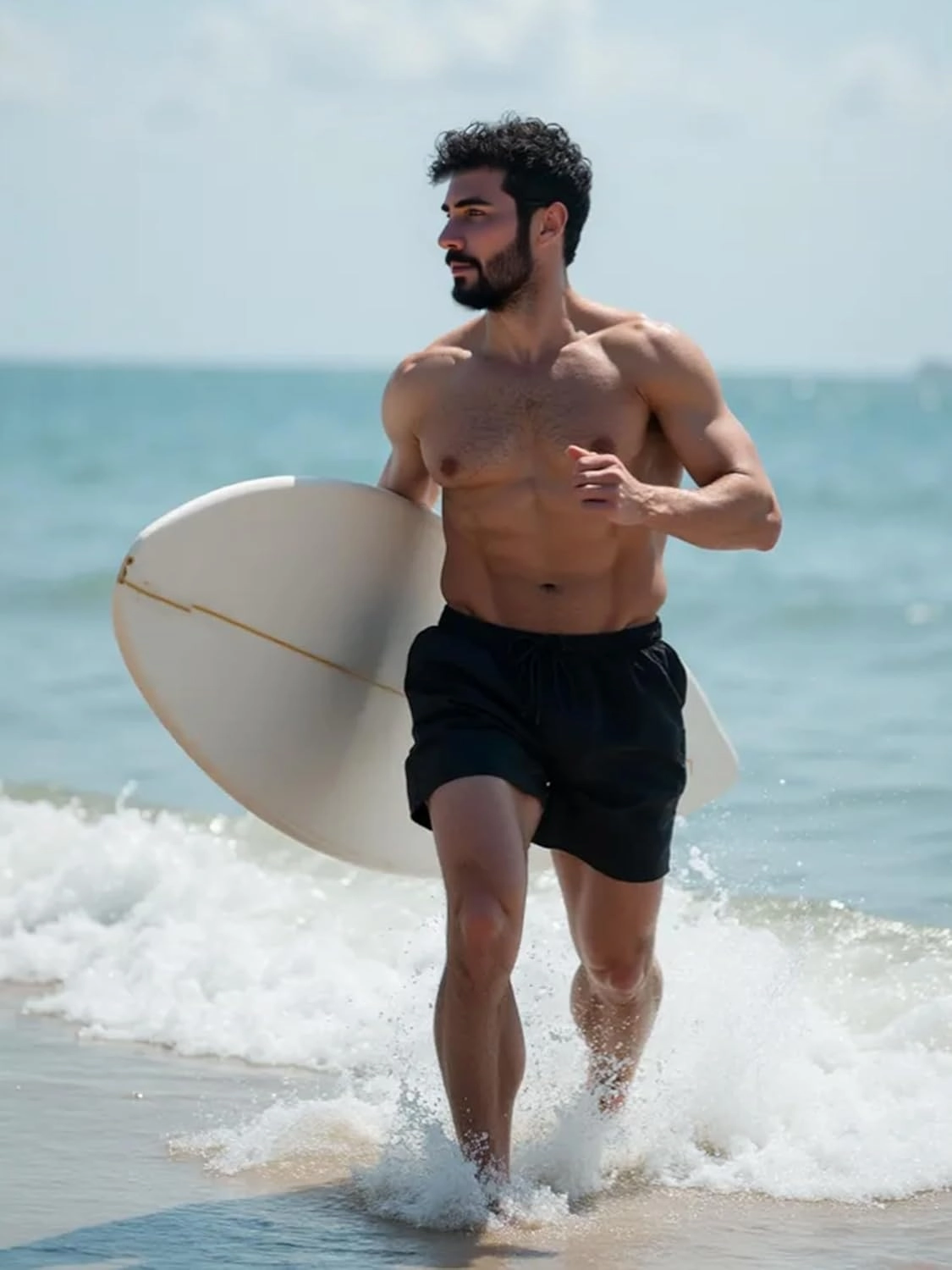 JIHUILAI Mens Swim Trunks Quick Dry Swim Shorts with Mesh Lining Beach Shorts Bathing Suits