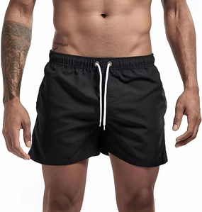 JIHUILAI Mens Swim Trunks Quick Dry Swim Shorts with Mesh Lining Beach Shorts Bathing Suits