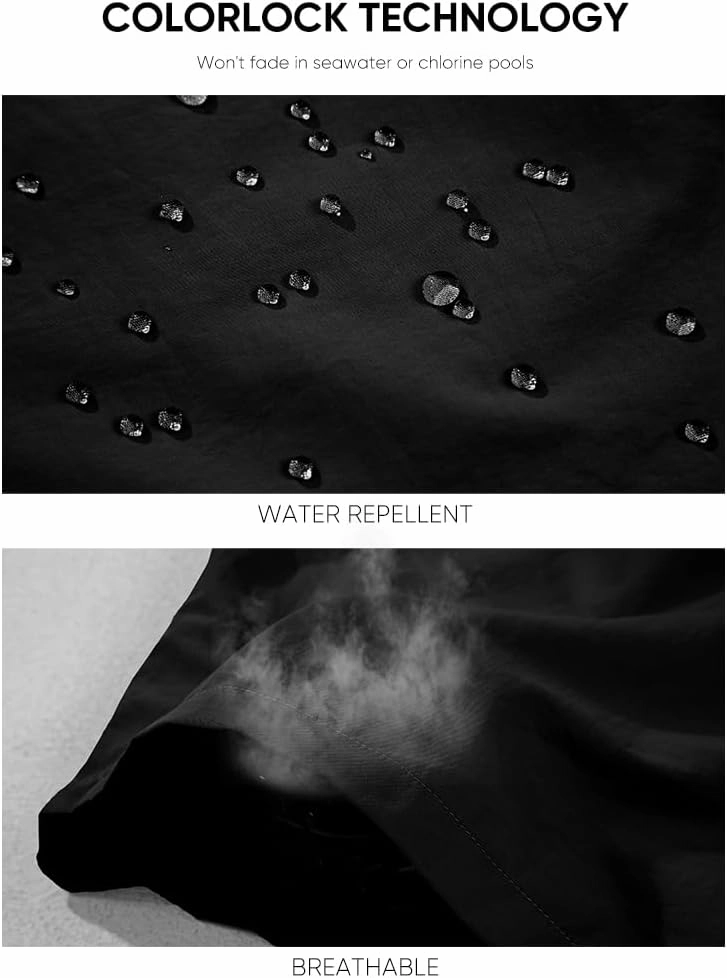 JMIERR Mens Swim Trunks with Mesh Lining Beach Swimming Shorts for Men Lightweight Swimwear Summer Sports Short