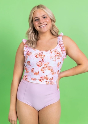 Just Lilac | Cut High Bottoms