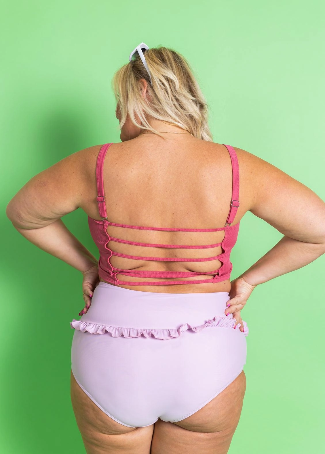 Just Lilac | Mid-Ruffle Bottoms