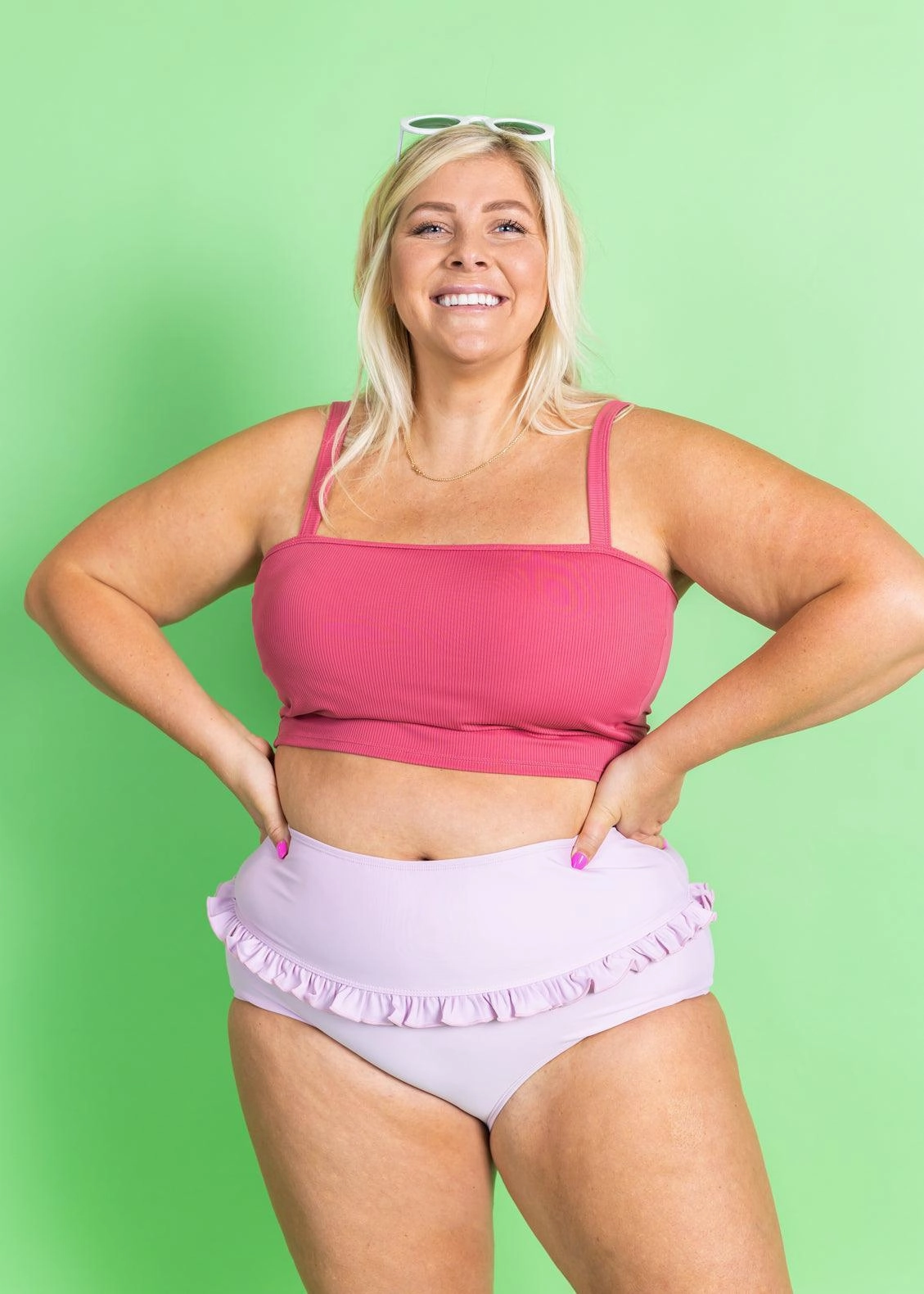 Just Lilac | Mid-Ruffle Bottoms