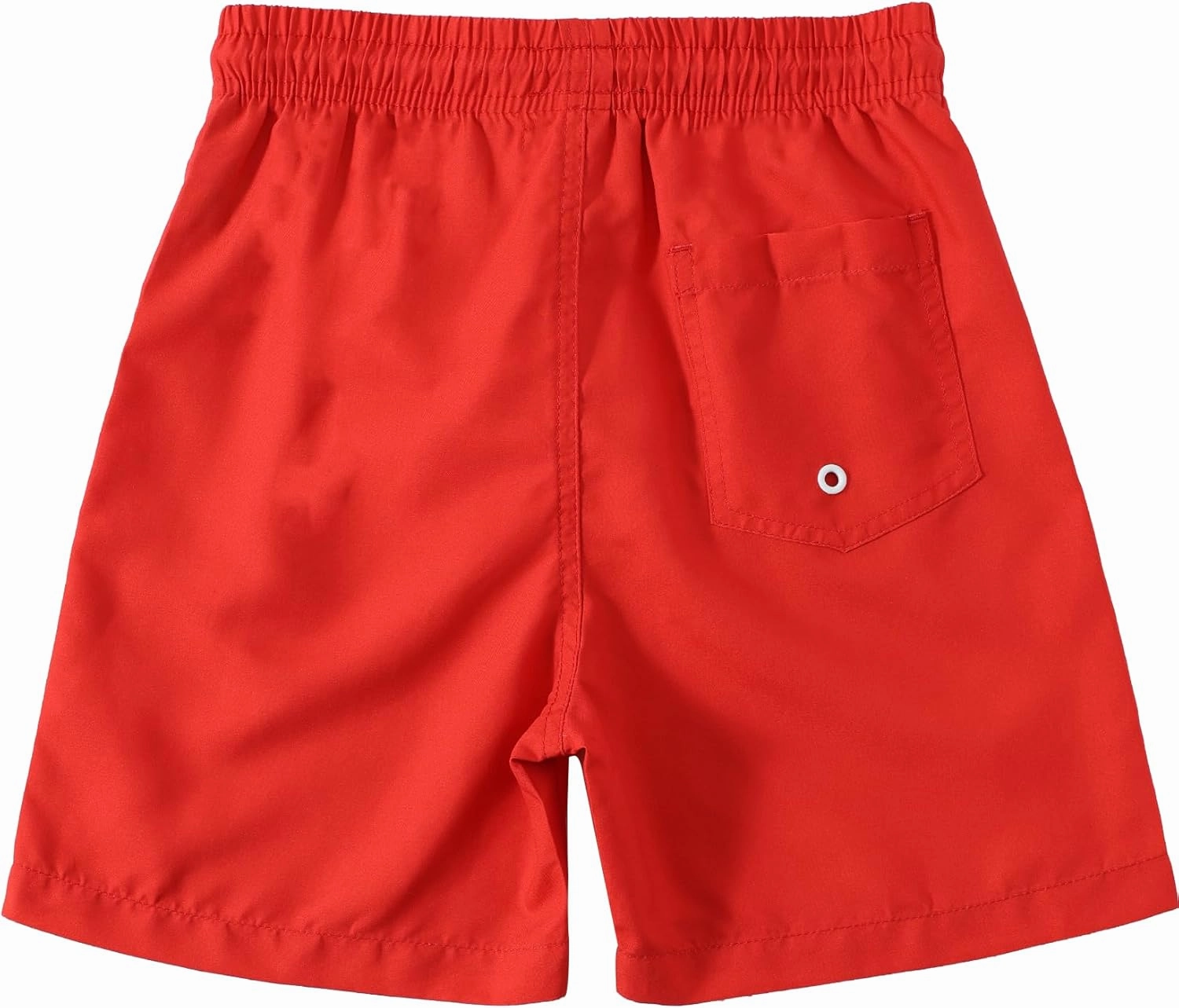 KAILUA SURF 2 Pack Boys Swim Trunks, High-Visibility Safety Colors and American Flag, Quick Dry Kids Shorts, Sizes 2T-16