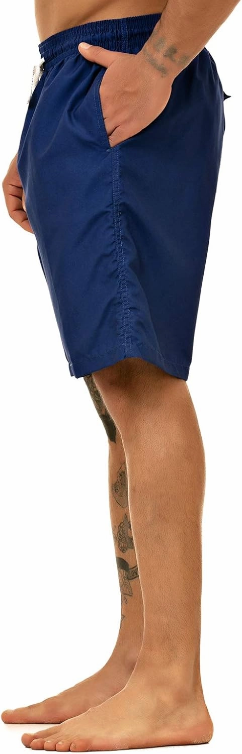 KAILUA SURF Big and Tall Mens Swim Trunks, 9" Mens Designer Bathing Suit Boardshorts