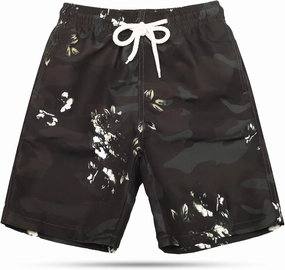 KAILUA SURF Boys' Swim Trunks Quick Dry Board Shorts with Mesh Liner, Sizes 2T-18/20