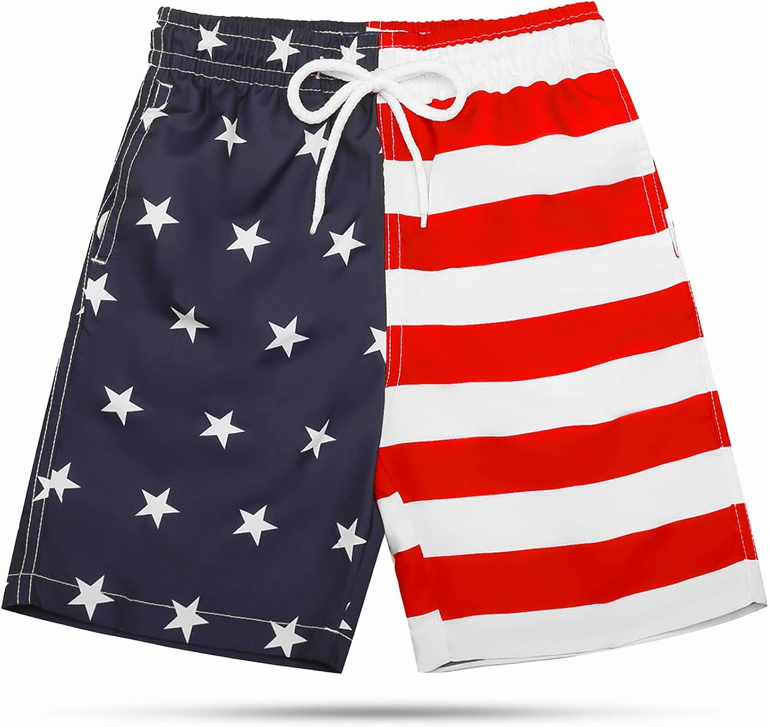 KAILUA SURF Boys' Swim Trunks Quick Dry Board Shorts with Mesh Liner, Sizes 2T-18/20