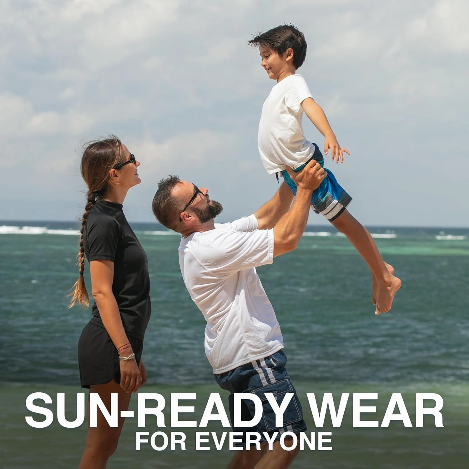 Kanu Surf Line Up Boys Swim Trunks with UPF 50  Sun Protection - Quick Dry Boys Swimsuit