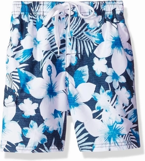 Kanu Surf Line Up Boys Swim Trunks with UPF 50  Sun Protection - Quick Dry Boys Swimsuit