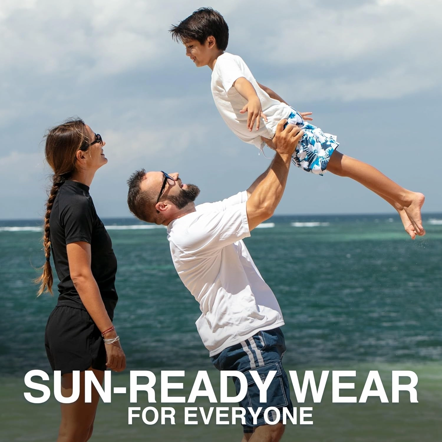 Kanu Surf Line Up Boys Swim Trunks with UPF 50  Sun Protection - Quick Dry Boys Swimsuit