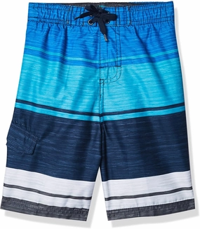 Kanu Surf Line Up Boys Swim Trunks with UPF 50  Sun Protection - Quick Dry Boys Swimsuit